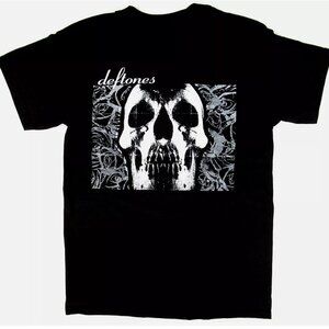 DEFTONES T-shirt Rock Music Nu Metal Skull Tee Shirt